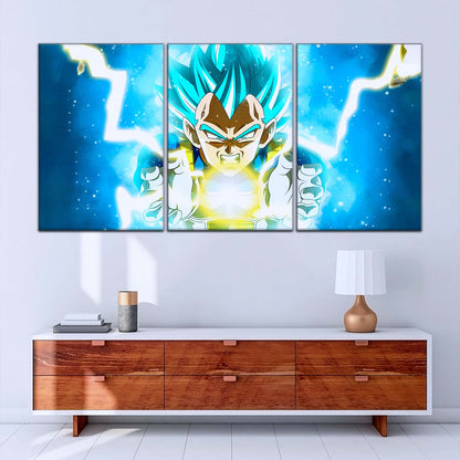 Dragon Ball Wall Art - DR5124 - Vegeta - Super Saiyan Blue - Dragon Ball Super - Dragon Ball Poster - Dragon Ball Canvas