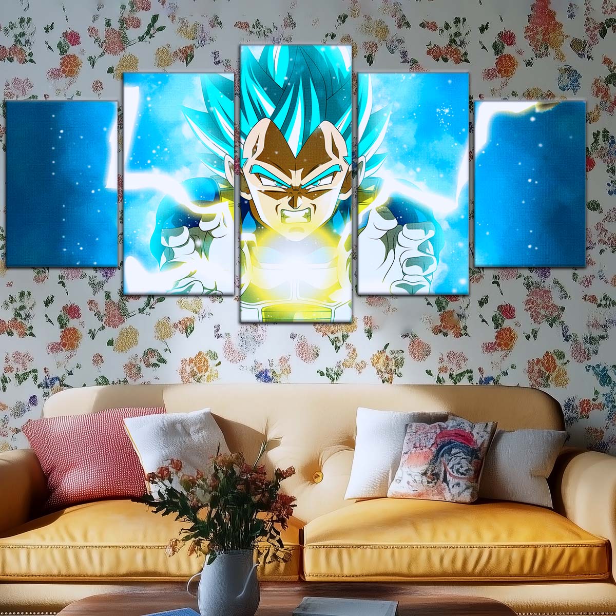 Dragon Ball Wall Art - DR5124 - Vegeta - Super Saiyan Blue - Dragon Ball Super - Dragon Ball Poster - Dragon Ball Canvas