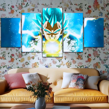 Dragon Ball Wall Art - DR5124 - Vegeta - Super Saiyan Blue - Dragon Ball Super - Dragon Ball Poster - Dragon Ball Canvas