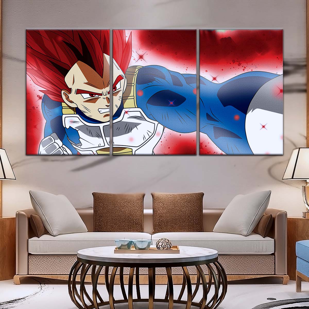 Dragon Ball Wall Art - DR5125 - Vegeta Power Surge - Dragon Ball Super - Dragon Ball Poster - Dragon Ball Canvas