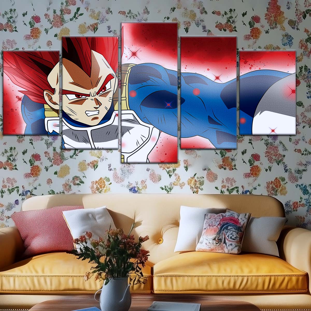 Dragon Ball Wall Art - DR5125 - Vegeta Power Surge - Dragon Ball Super - Dragon Ball Poster - Dragon Ball Canvas