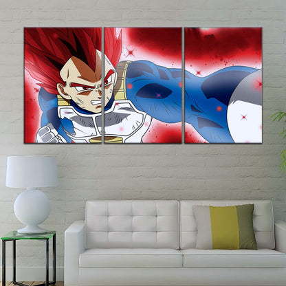 Dragon Ball Wall Art - DR5125 - Vegeta Power Surge - Dragon Ball Super - Dragon Ball Poster - Dragon Ball Canvas