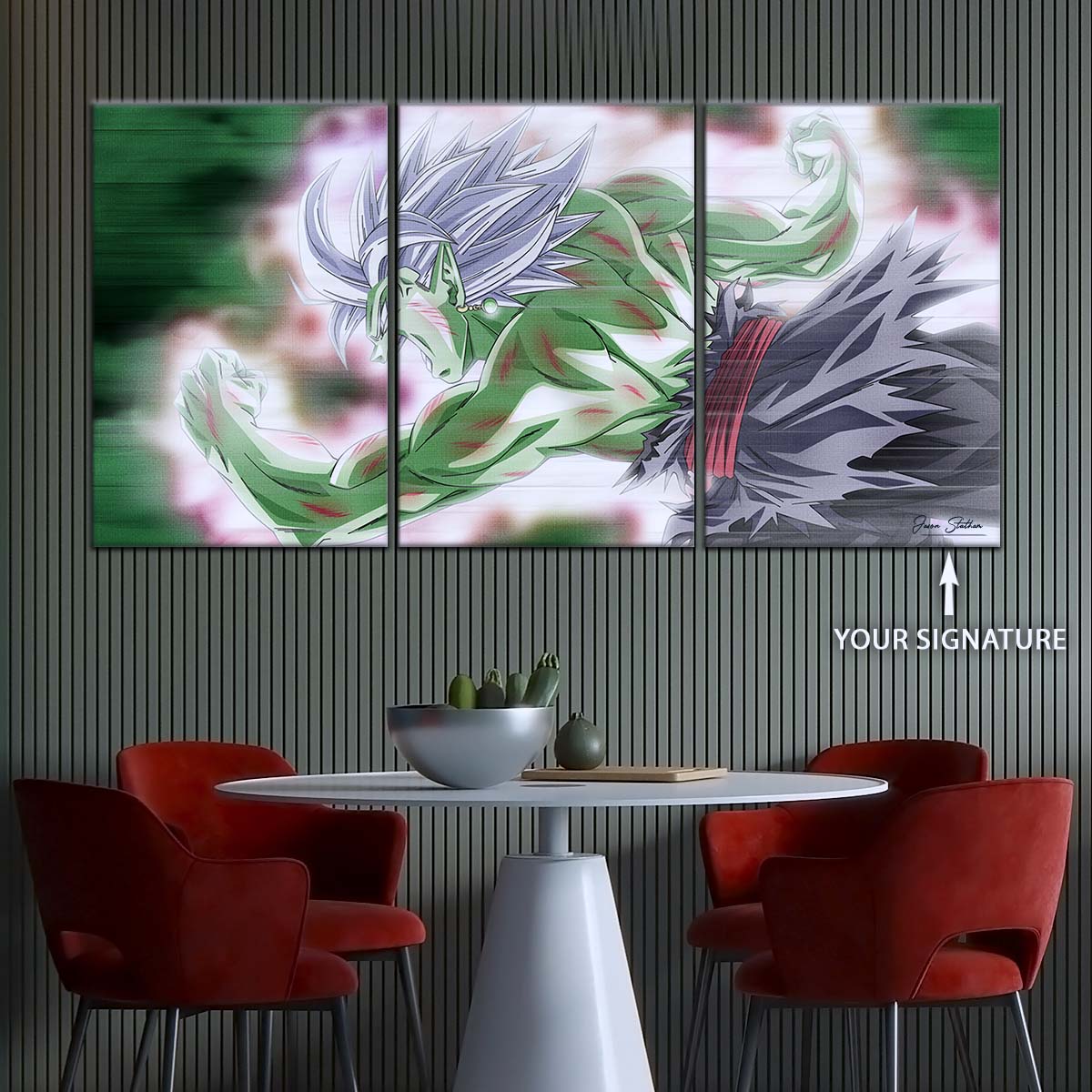 Dragon Ball Wall Art - DR5137 - Zamasu Epic Battle - Dragon Ball Super - Dragon Ball Poster - Dragon Ball Canvas