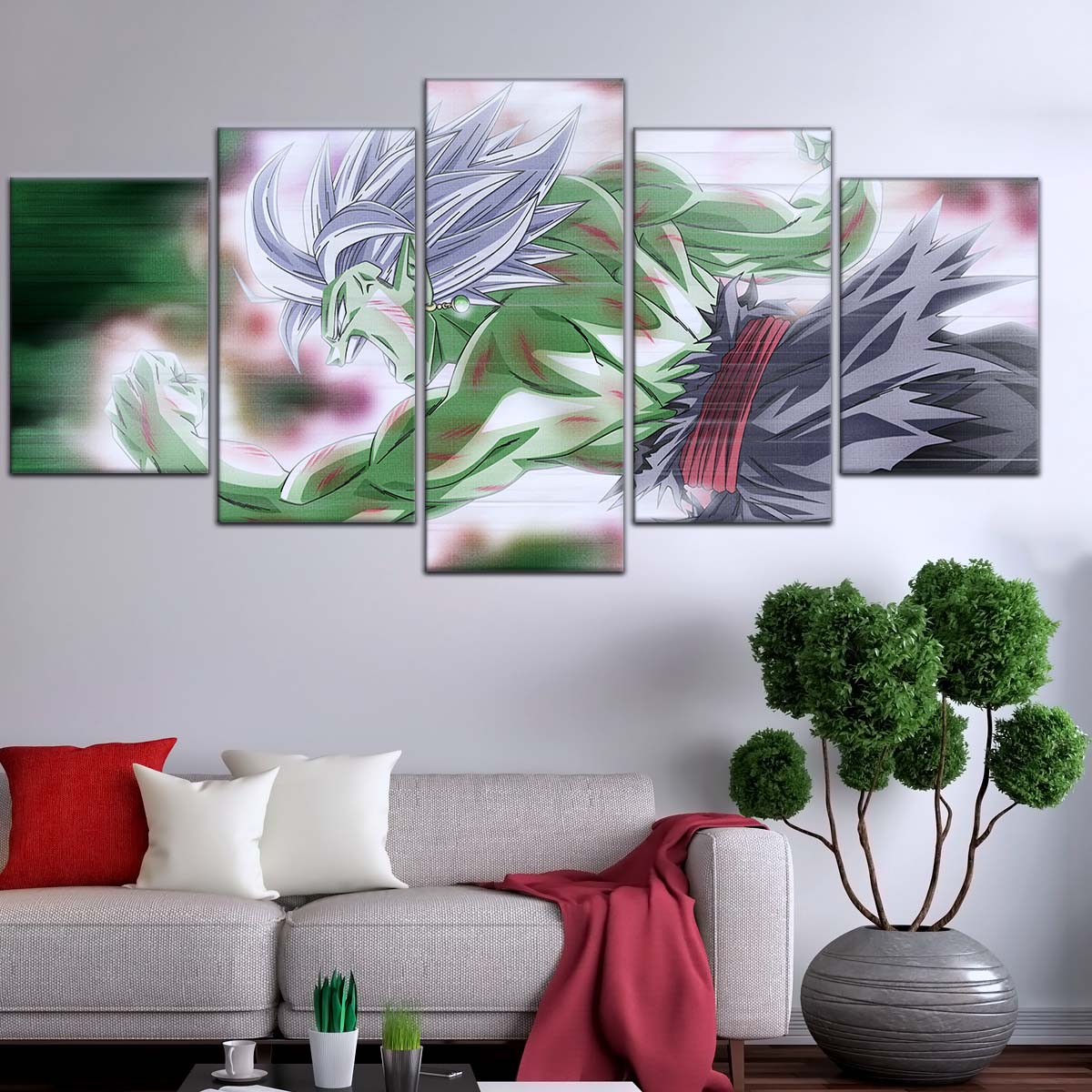 Dragon Ball Wall Art - DR5137 - Zamasu Epic Battle - Dragon Ball Super - Dragon Ball Poster - Dragon Ball Canvas