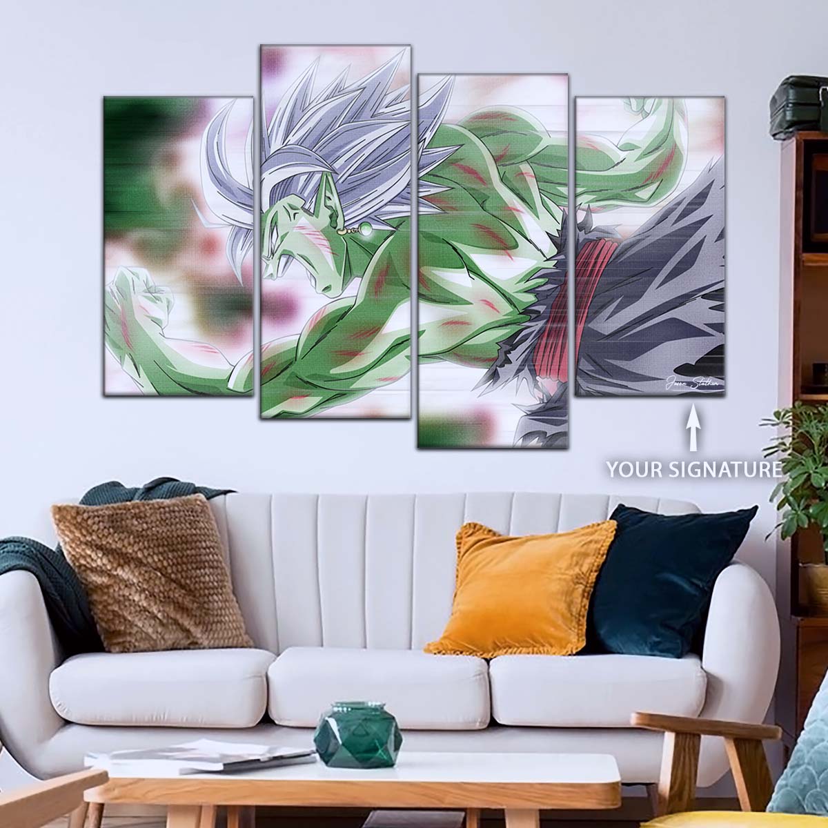 Dragon Ball Wall Art - DR5137 - Zamasu Epic Battle - Dragon Ball Super - Dragon Ball Poster - Dragon Ball Canvas