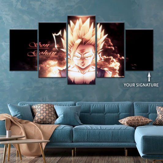 Dragon Ball Canvas Wall Art - DR5032 - Super Saiyan Gohan