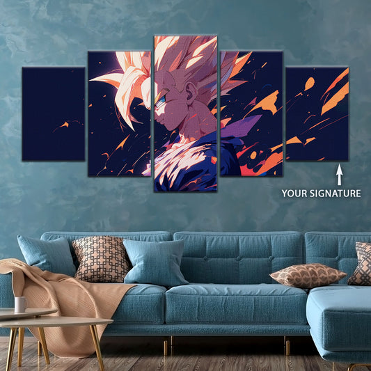 Dragon Ball Canvas Wall Art - DR5033 - Super Saiyan Gohan
