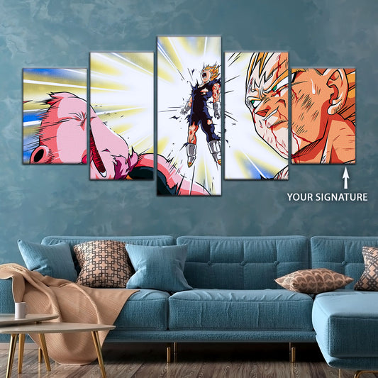 Dragon Ball Canvas Wall Art - DR5127 - Vegeta Final Explosion - Majin Buu