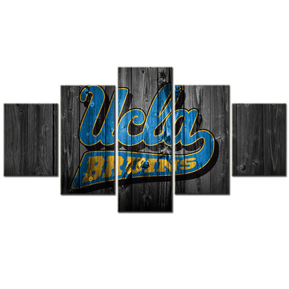 Football Team - 5 Pieces Wall Art - FT5007 - UCLA Bruins football - Football Team Poster - Football Team Canvas
