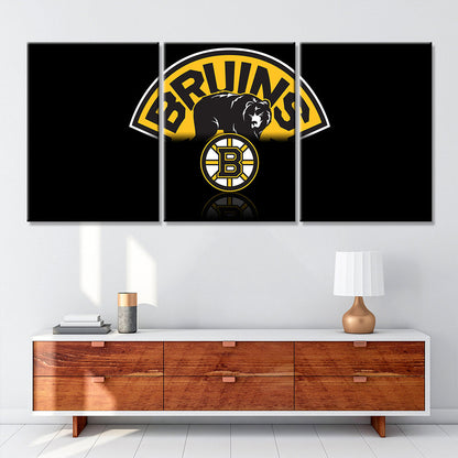 Hockey Wall Art - HK5006 - Boston Bruins - Ice Hockey Team - Hockey Poster - Hockey Canvas