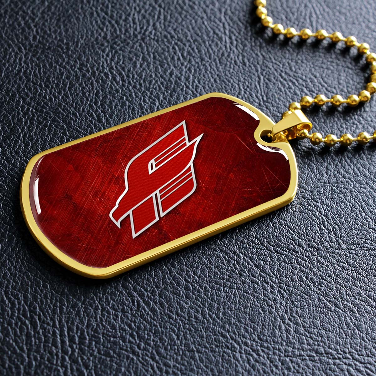 Ice Hockey - HKD014 - Avangard Omsk - Ice Hockey Dog Tag - Military Ball Chain - Luxury Dog Tag