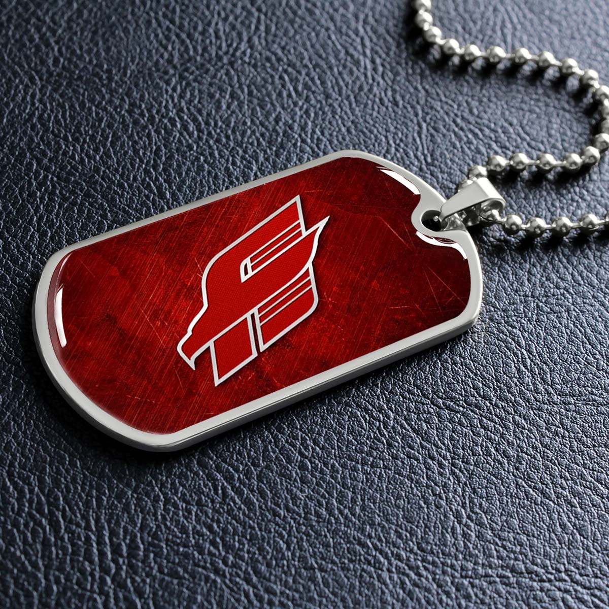 Ice Hockey - HKD014 - Avangard Omsk - Ice Hockey Dog Tag - Military Ball Chain - Luxury Dog Tag