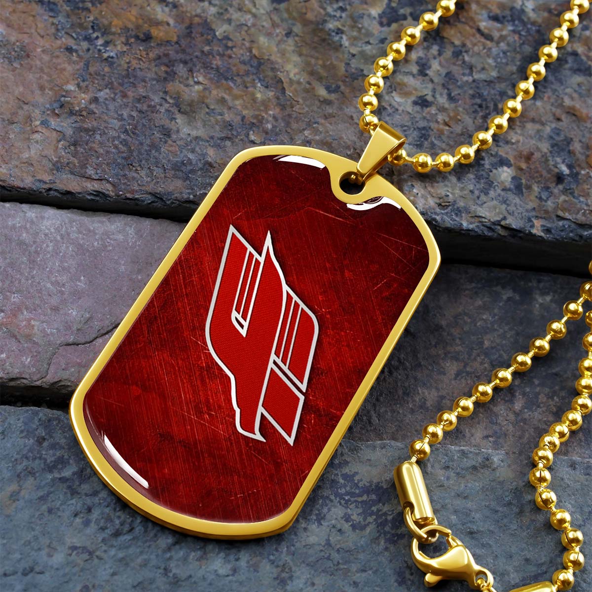 Ice Hockey - HKD014 - Avangard Omsk - Ice Hockey Dog Tag - Military Ball Chain - Luxury Dog Tag