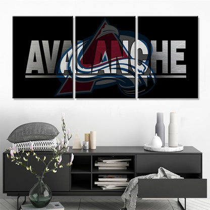 Ice Hockey Team Wall Art - IH5013 - Colorado Avalanche - Ice Hockey Team Poster - Ice Hockey Team Canvas