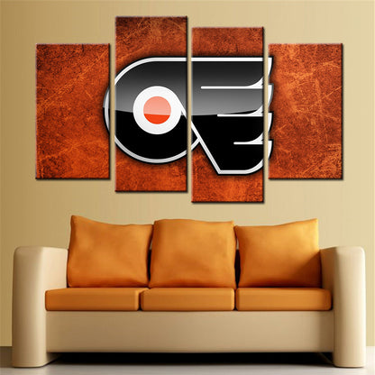Ice Hockey Team Wall Art - IH5021 - Philadelphia Flyers - Ice Hockey Team Poster - Ice Hockey Team Canvas