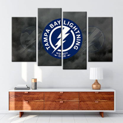 Ice Hockey Team Wall Art - IH5023 - Tampa Bay Lightning - Ice Hockey Team Poster - Ice Hockey Team Canvas