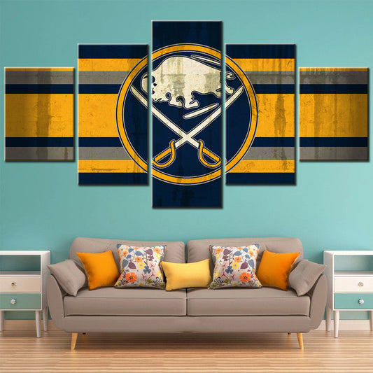 Ice Hockey Team Wall Art - IH5011 - Buffalo Sabres - Ice Hockey Team Poster - Ice Hockey Team Canvas