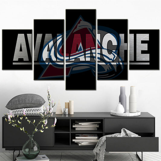 Ice Hockey Team Wall Art - IH5013 - Colorado Avalanche - Ice Hockey Team Poster - Ice Hockey Team Canvas