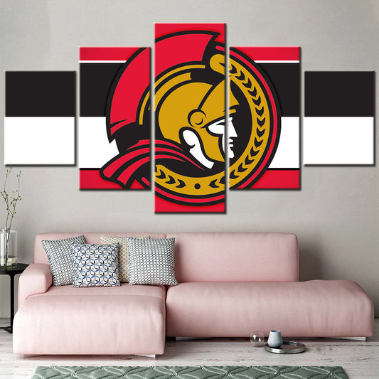 Ice Hockey Team Wall Art - IH5020 - Ottawa Senators - Ice Hockey Team Poster - Ice Hockey Team Canvas
