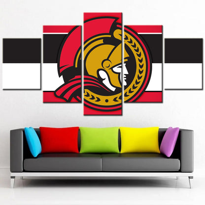 Ice Hockey Team Wall Art - IH5020 - Ottawa Senators - Ice Hockey Team Poster - Ice Hockey Team Canvas