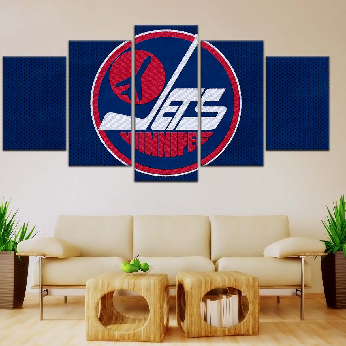 Ice Hockey Team Wall Art - IH5025 - Winnipeg Jets Sports - Ice Hockey Team Poster - Ice Hockey Team Canvas