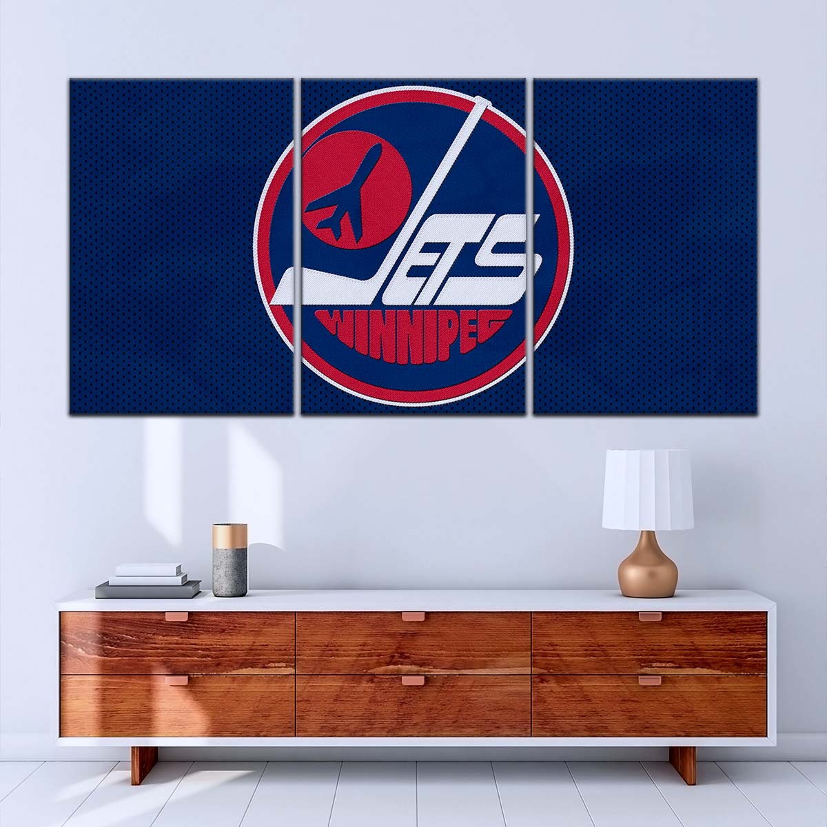 Ice Hockey Team Wall Art - IH5025 - Winnipeg Jets Sports - Ice Hockey Team Poster - Ice Hockey Team Canvas