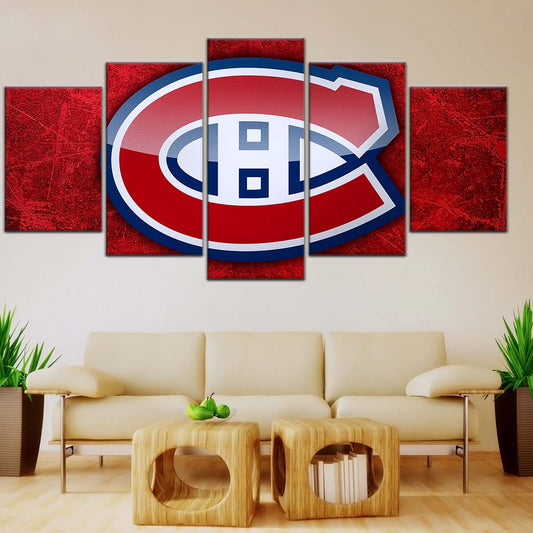 Ice Hockey Team Wall Art - IH5028 - Canadiens - Ice Hockey Team Poster - Ice Hockey Team Canvas