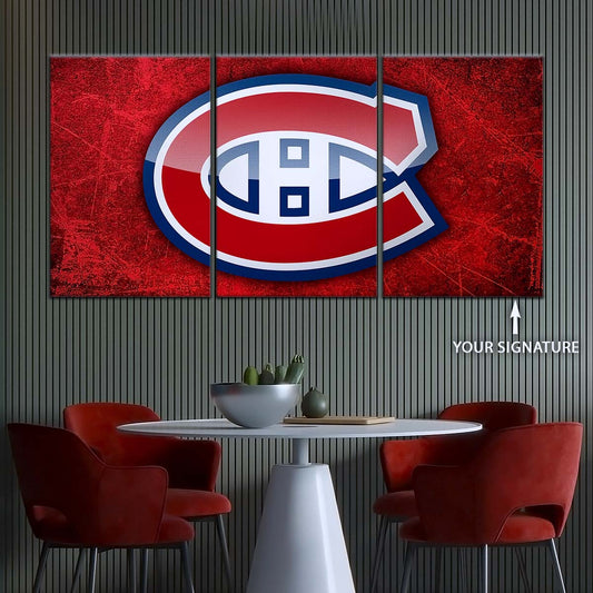 Ice Hockey Team Wall Art - IH5028 - Canadiens - Ice Hockey Team Poster - Ice Hockey Team Canvas