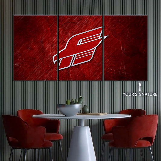 Ice Hockey Team Wall Art - IH5037 - Avangard Omsk - Ice Hockey Team Poster - Ice Hockey Team Canvas