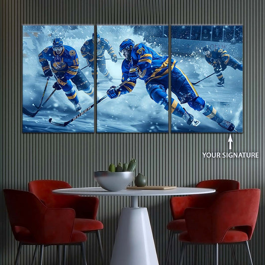 Ice Hockey Team Wall Art - IH5038 - St. Louis Blues - Ice Hockey Team Poster - Ice Hockey Team Canvas