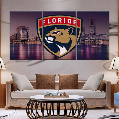 Ice Hockey Team Wall Art - IH5041 - Florida Panthers Sports - Ice Hockey Team Poster - Ice Hockey Team Canvas