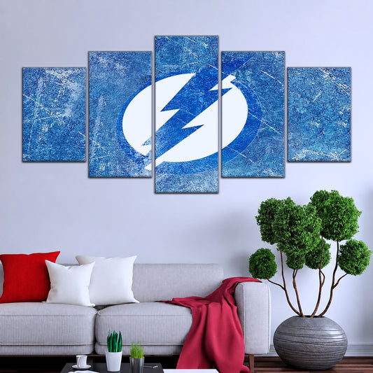 Ice Hockey Team Wall Art - IH5026 - Tampa Bay Lightning - Ice Hockey Team Poster - Ice Hockey Team Canvas