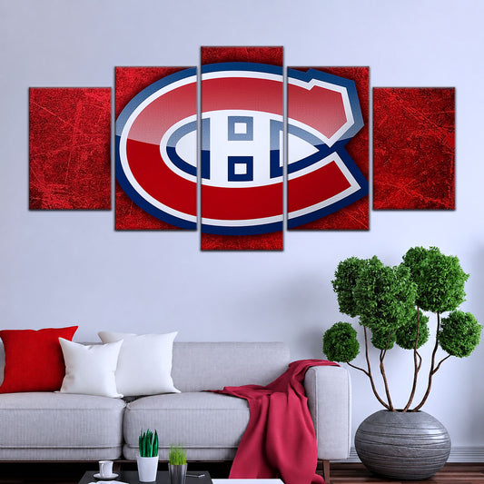 Ice Hockey Team Wall Art - IH5028 - Canadiens - Ice Hockey Team Poster - Ice Hockey Team Canvas