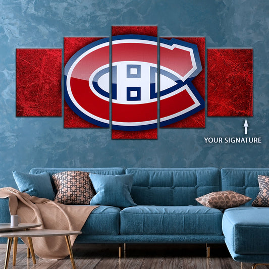 Ice Hockey Team Wall Art - IH5028 - Canadiens - Ice Hockey Team Poster - Ice Hockey Team Canvas