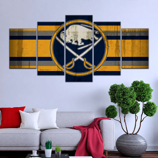 Ice Hockey Team Wall Art - IH5035 - Buffalo Sabres - Ice Hockey Team Poster - Ice Hockey Team Canvas