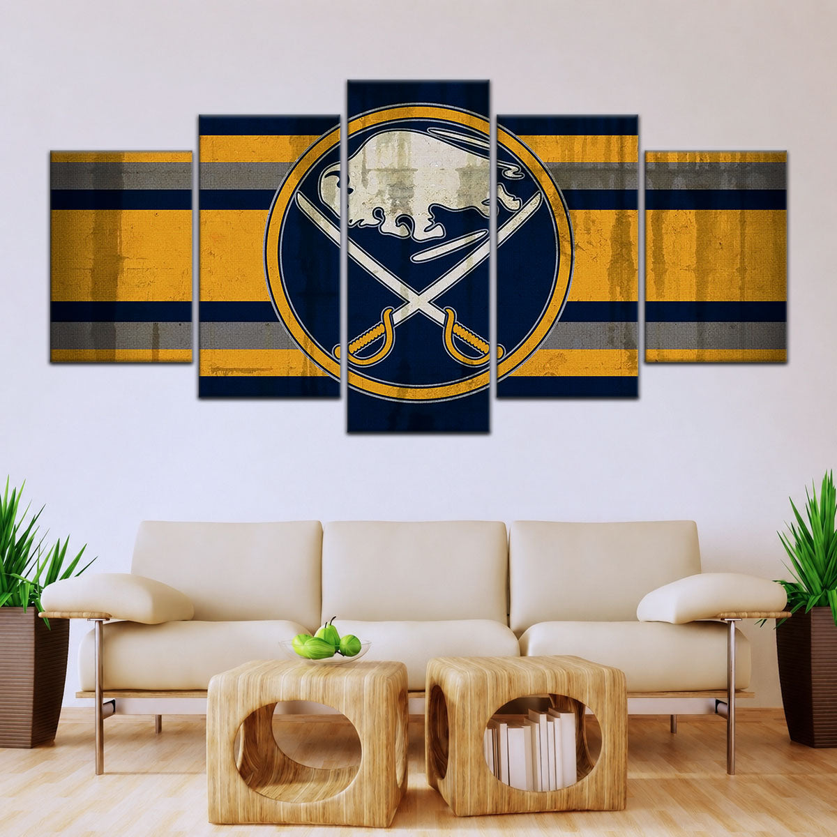 Hockey Canvas Wall Art - IH5035 - Buffalo Sabres