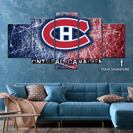 Ice Hockey Team Wall Art - IH5036 - Montreal Canadiens - Ice Hockey Team Poster - Ice Hockey Team Canvas