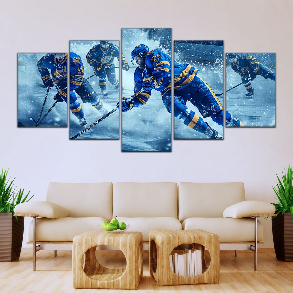 Hockey Canvas Wall Art - IH5038 - St. Louis Blues