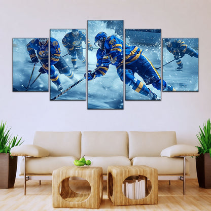 Hockey Canvas Wall Art - IH5038 - St. Louis Blues