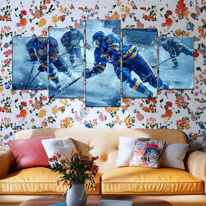 Hockey Canvas Wall Art - IH5038 - St. Louis Blues