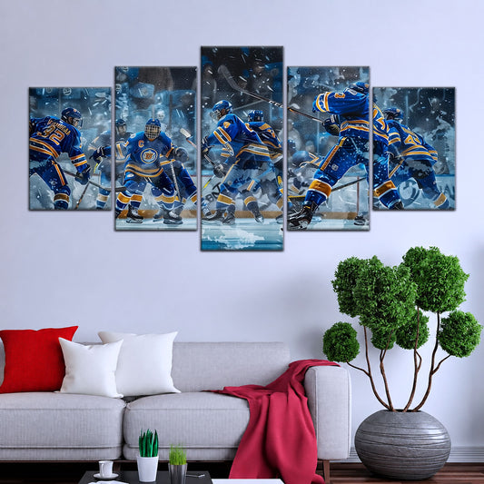 Ice Hockey Team Wall Art - IH5039 - St. Louis Blues - Ice Hockey Team Poster - Ice Hockey Team Canvas
