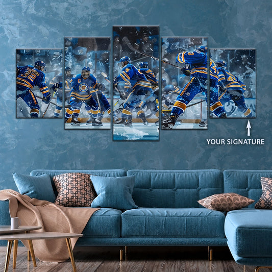 Ice Hockey Team Wall Art - IH5039 - St. Louis Blues - Ice Hockey Team Poster - Ice Hockey Team Canvas