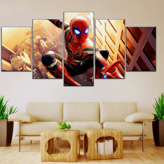 Marvel Wall Art - MCU5018 - Iron-Spider - Spider-Man in Avengers Infinity War - Marvel Cinematic Universe Poster - Marvel Cinematic Universe Canvas