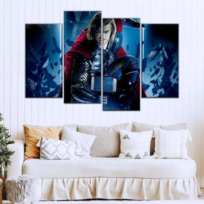 Marvel Wall Art - MCU5046 - Thor - Marvel Cinematic Universe Poster - Marvel Cinematic Universe Canvas