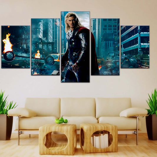 Marvel Wall Art - MCU5047 - Thor - Avengers - Marvel Cinematic Universe Poster - Marvel Cinematic Universe Canvas