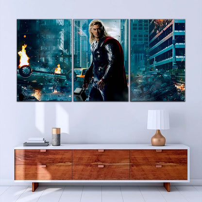 Marvel Wall Art - MCU5047 - Thor - Avengers - Marvel Cinematic Universe Poster - Marvel Cinematic Universe Canvas