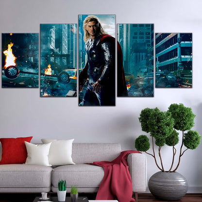 Marvel Wall Art - MCU5047 - Thor - Avengers - Marvel Cinematic Universe Poster - Marvel Cinematic Universe Canvas
