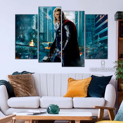 Marvel Wall Art - MCU5047 - Thor - Avengers - Marvel Cinematic Universe Poster - Marvel Cinematic Universe Canvas