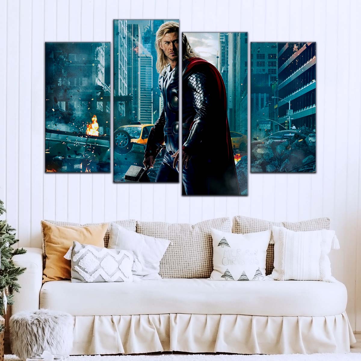 Marvel Wall Art - MCU5047 - Thor - Avengers - Marvel Cinematic Universe Poster - Marvel Cinematic Universe Canvas