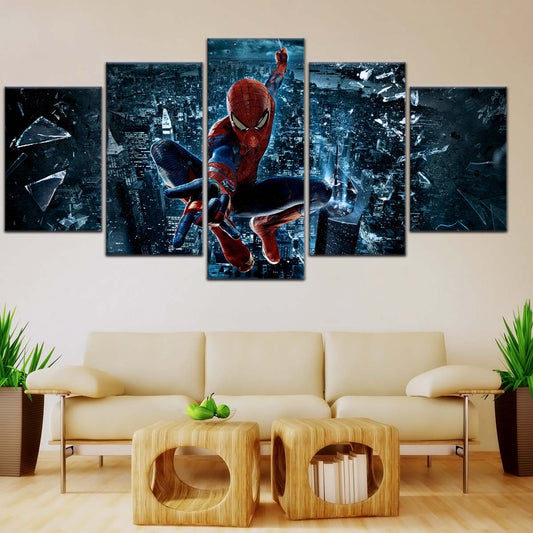 Marvel Wall Art - MCU5053 - The Amazing Spider-Man - Marvel Cinematic Universe Poster - Marvel Cinematic Universe Canvas
